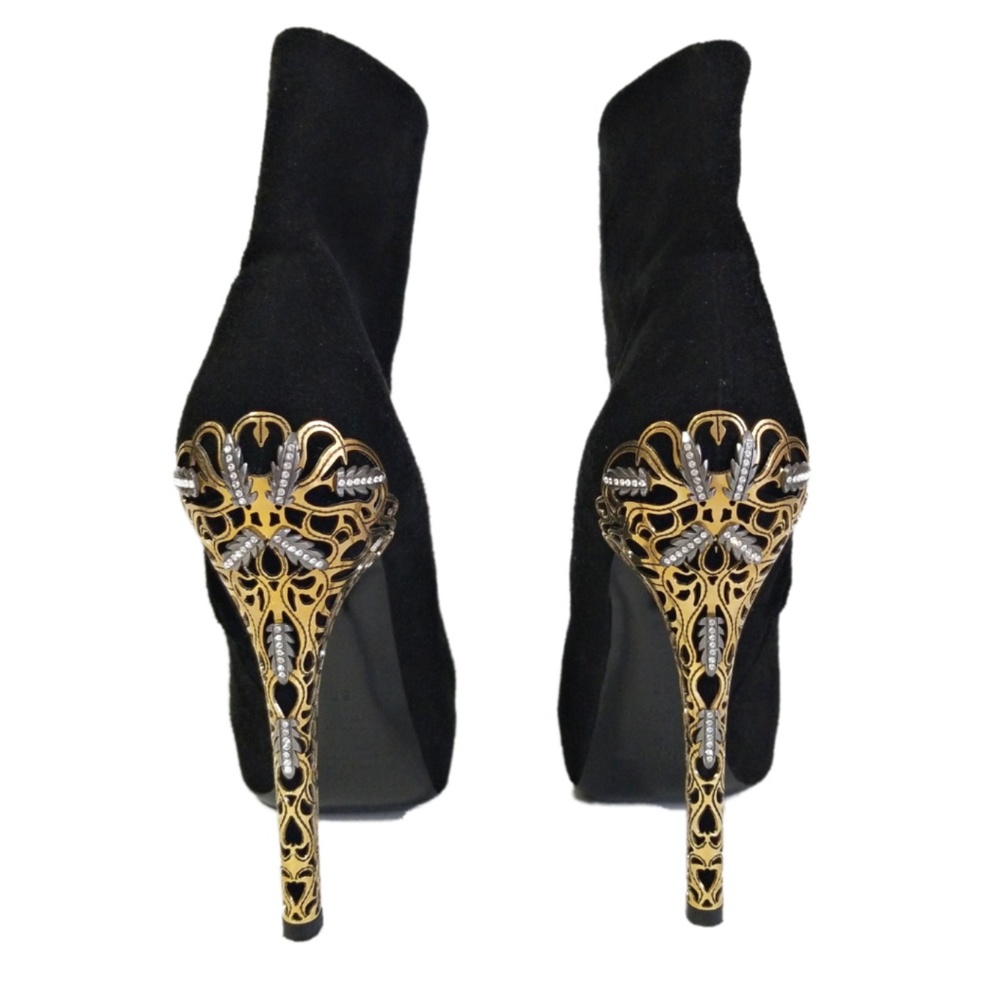 Ralph Lauren Collection Bettina Booties - Picture 1 of 7